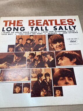 The Beatles Long Tall Sally LP ST-6063 Capitol Canada Purple Label 1970s Press